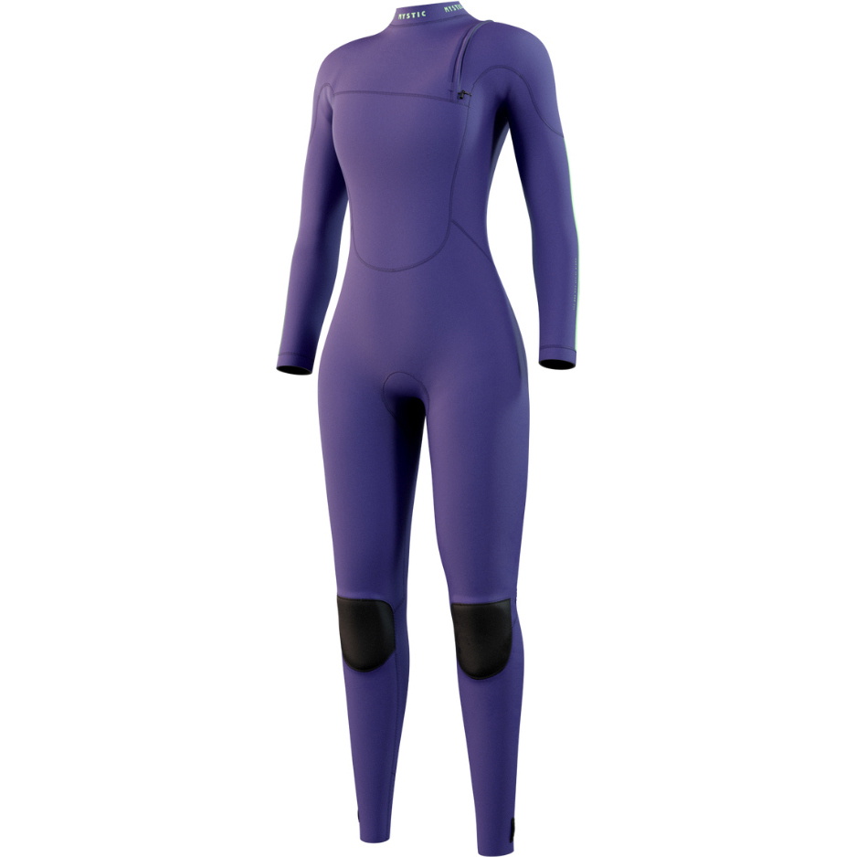 Mystic Womens The One 4/3mm Zip Free Wetsuit 35000 240122 - Purple